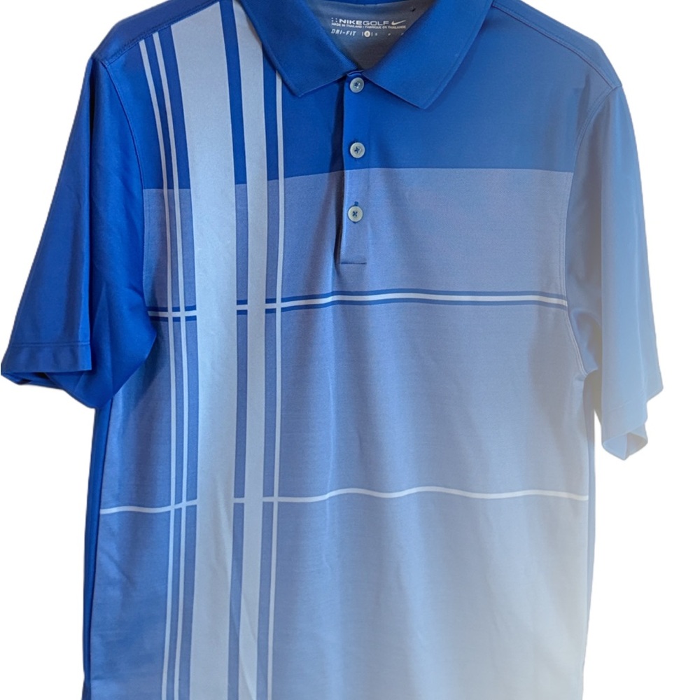 Men's Nike Blue golf Polo Shirt